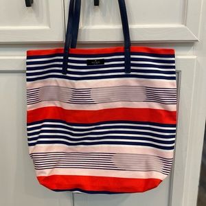 Kate Spade New York Women’s Bon Shopper striped tote bag